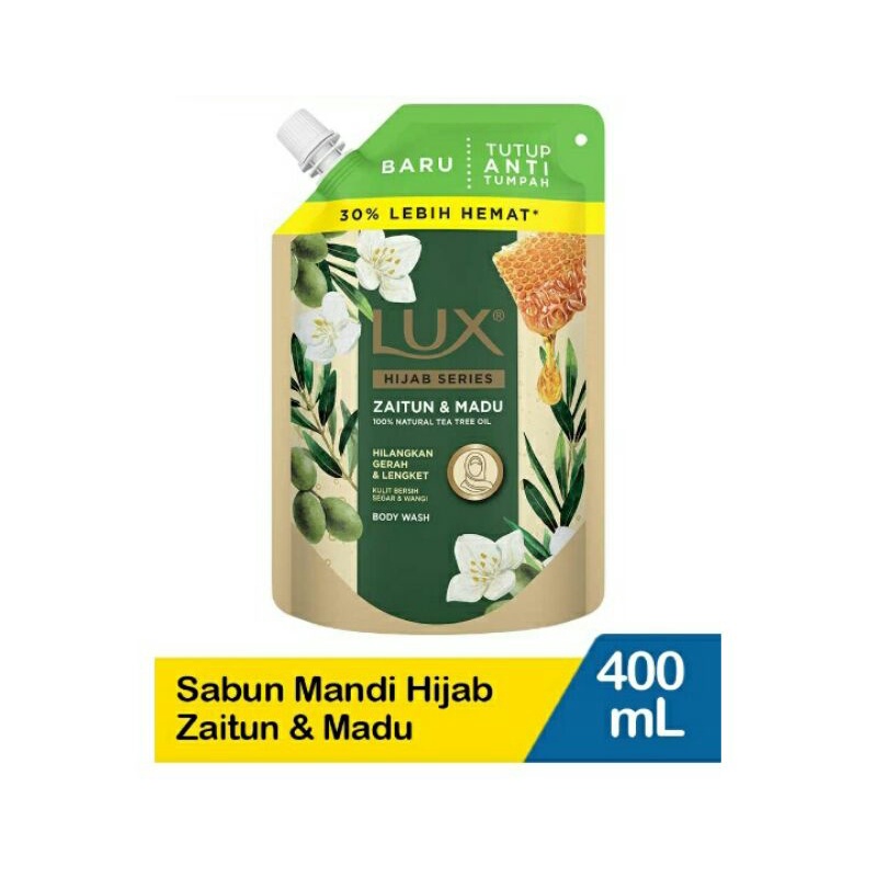 Lux Body Wash Hijab Zaitun &amp; Madu400mL