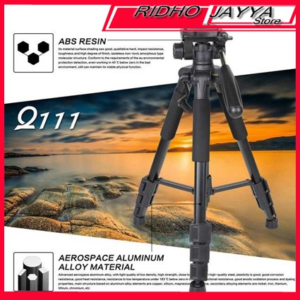 Zomei Professional DSLR Tripod & Pan Head - Q111