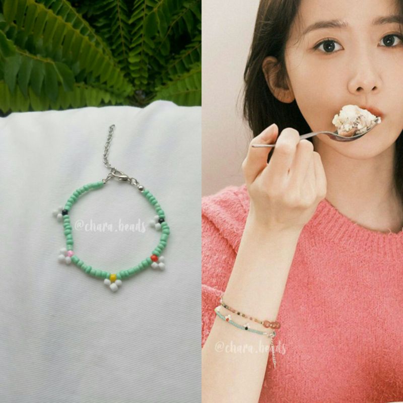 yoona snsd beads collection // gelang, kalung yoona snsd