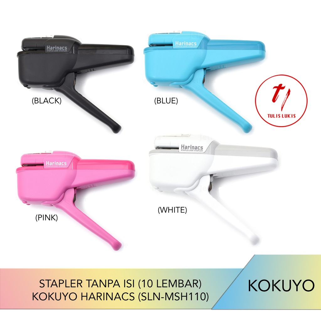 

Stapler Tanpa Isi 10 Lembar KOKUYO HARINACS (SLN-MSH110)