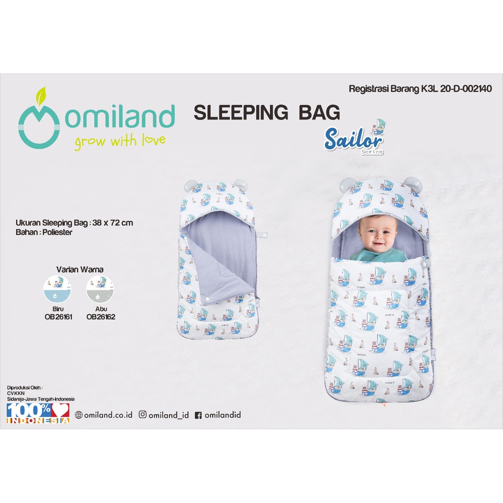 Omiland Sleeping Bag Sailor Series