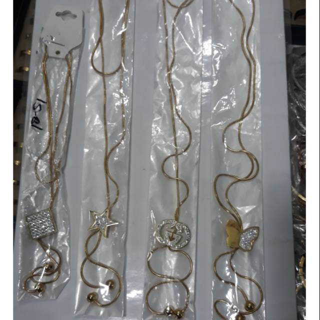 Kalung Serut HIJAB Besi Putih Asli Ternate