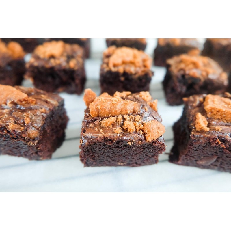 

Lotus Biscoff Brownies