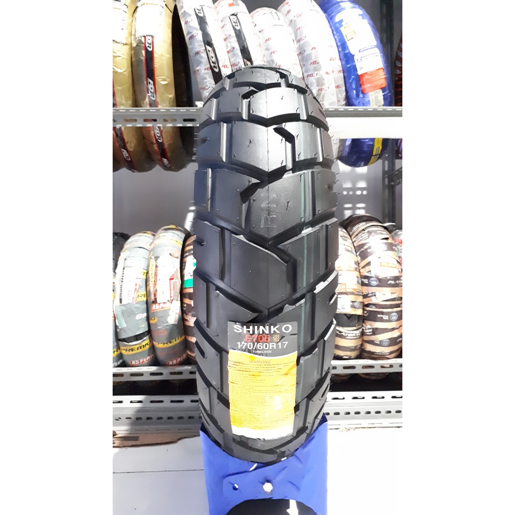 Ban SHINKO E705 Trail Master 170.60.17 Ring 17 Ban Dual Purpose Motor Custom Scrambler Bobber dll