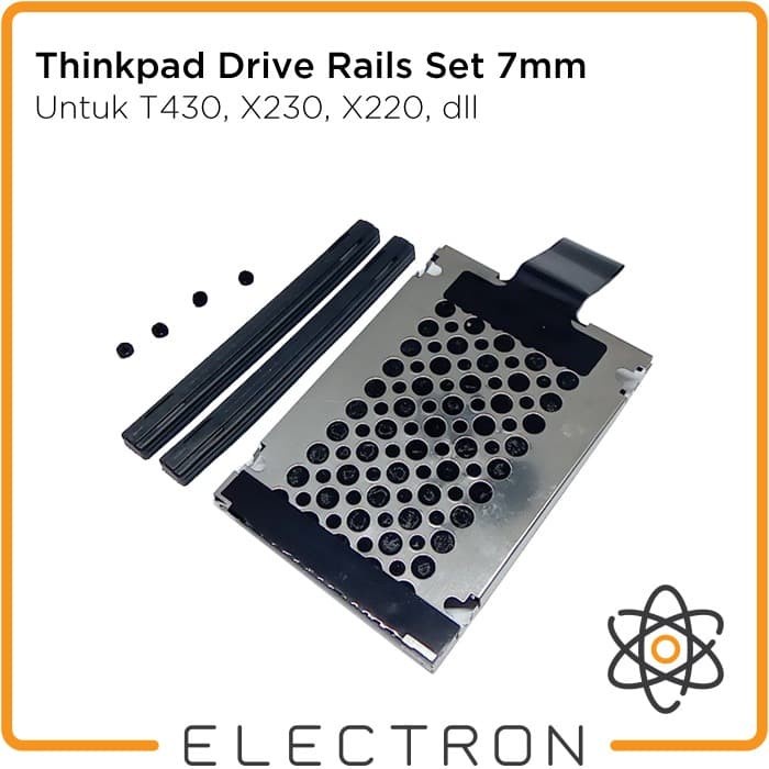 Thinkpad Drive Rails Set 7mm Slim Bracket HDD SSD Caddy T430 X230 X220