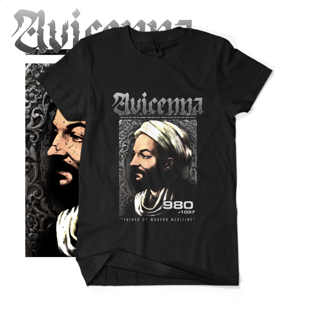 Kaos Atasan IBNU SINA AVICENNADakwah Islami KAOS KAGE