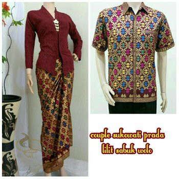 BAJU BATIK COUPLE SARIMBIT GAMIS MODEL SAPHIRA SERAGAM PESTA/HIJAB/KUTUBARU