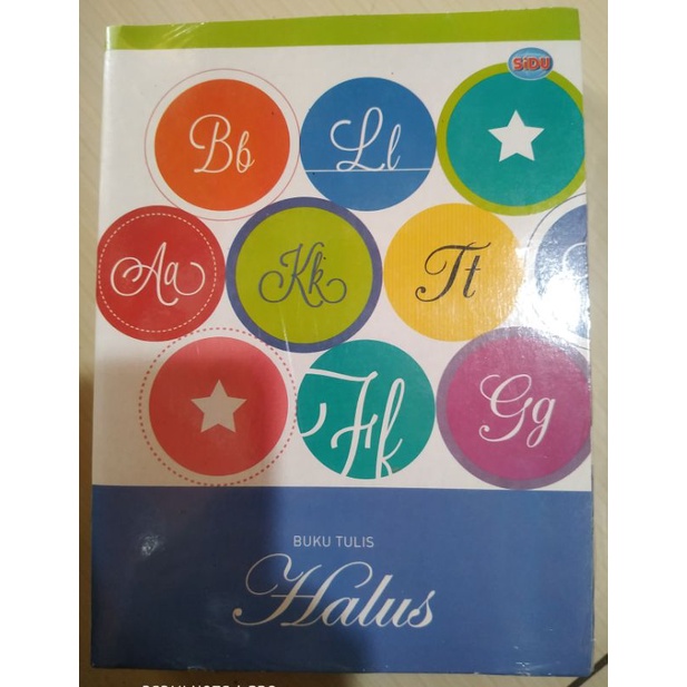 

1pcs buku tulis halus isi 3 lembar