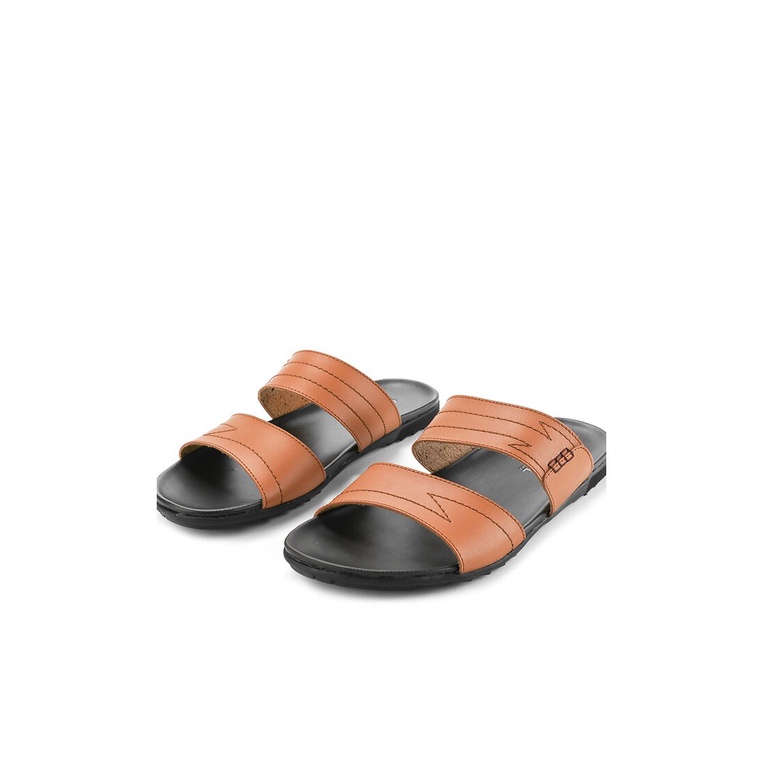 SANDAL SLIDE PRIA CARDINAL ORIGINAL CASUAL TERBARU COKLAT CA30