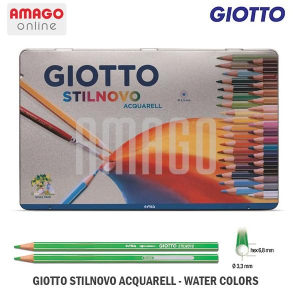 

GIOTTO STILNOVO ACQUARELL - METAL BOX - 36 COLORS - 256400