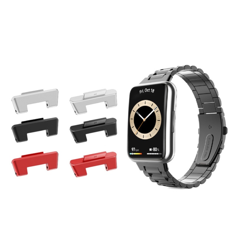 Bt Konektor Tali Gelang Tahan Lama Untuk Watch Fit2 Smartwatch Band Adapter Aksesoris Sambungan Jam Tangan