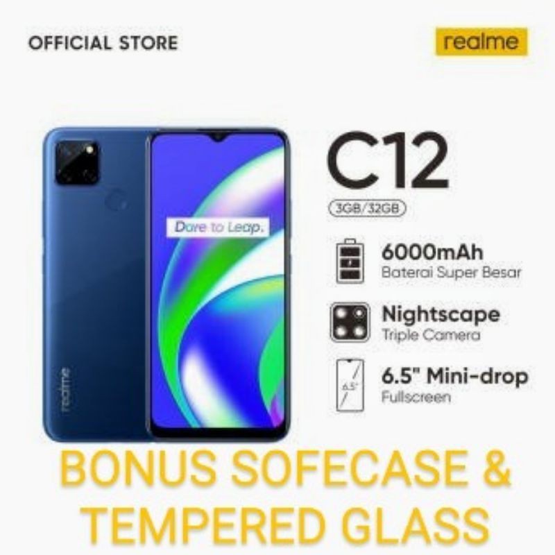 Realme C12 3 32 Spaylater Akulaku Kartucredit Shopee Indonesia