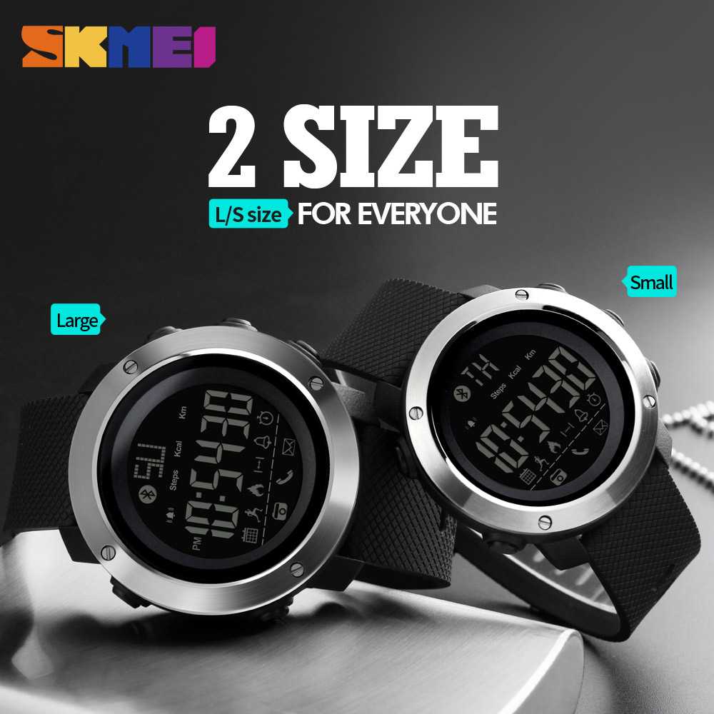 PRODUK ORI SKMEI Jam Tangan Olahraga Smartwatch Bluetooth - 1285/1287