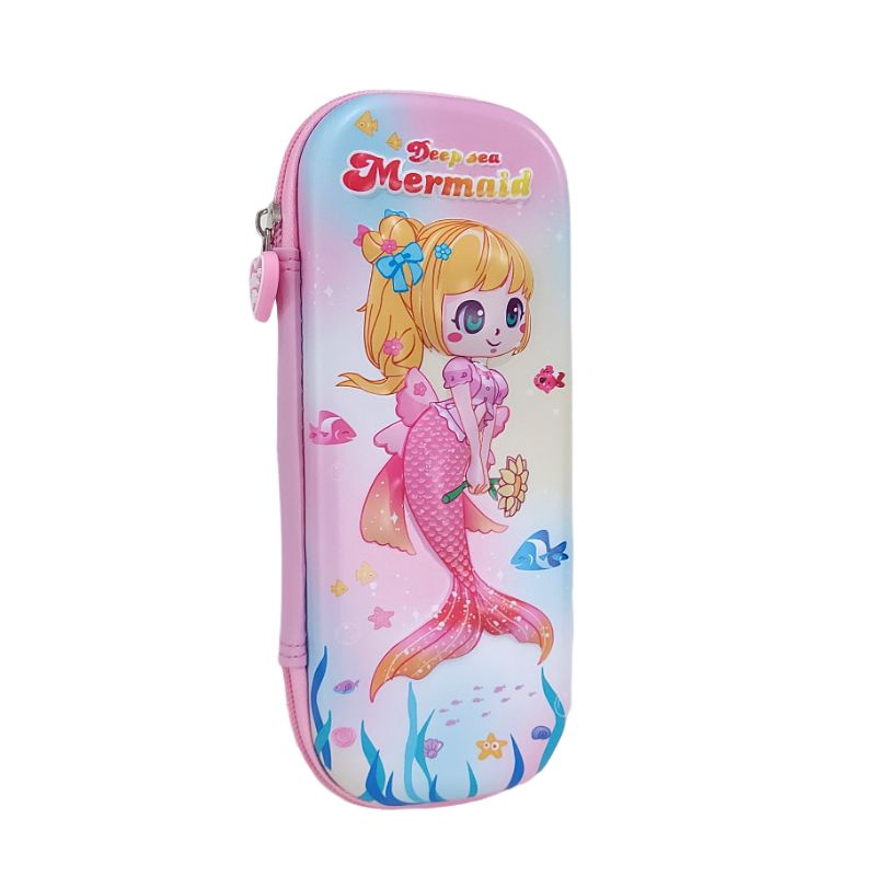 Tempat Pensil 3D Mermaid Princess Kotak Pensil duyung mermaid import kado ulang tahun anak perempuan kado ultah anak cewe