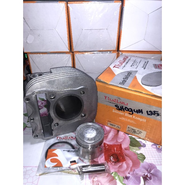 BLOK SEHER SHOGUN 125 BORING ASSY SHOGUN 125 CYLINDER BLOK SHOGUN 125 THALLAND