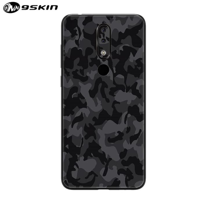 Skin Handphone / Protector Nokia 5.1 Plus - 3M Black Camo