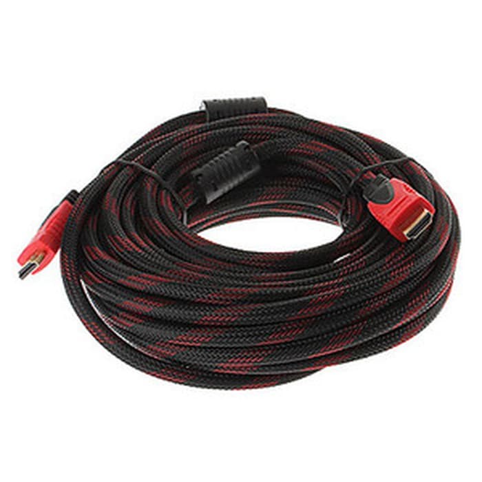 Kabel HDTV v1.4-10Meter Jaring# CABLE HDmi v1.4-10M