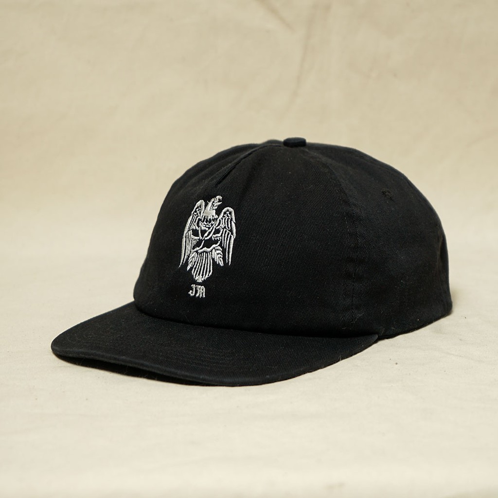 Jimmy and Martin - Classic Snapback Hat - Black Washed - TP017