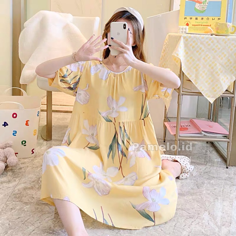 Pamelo.id Daster Import Premium/Baju Tidur Murah/Baju Tidur Daster/Baju Tidur Import/Supplier Baju Tidur Import/Daster Jumbo/Daster BigSize/Daster Korea/Korea Style