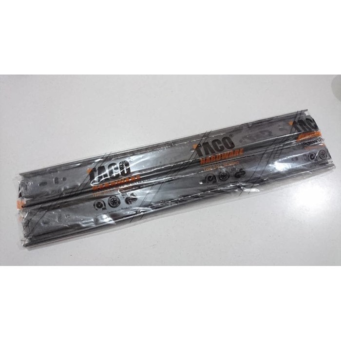 REL DOUBLE TRACK LACI  TACO 50 CM HITAM
