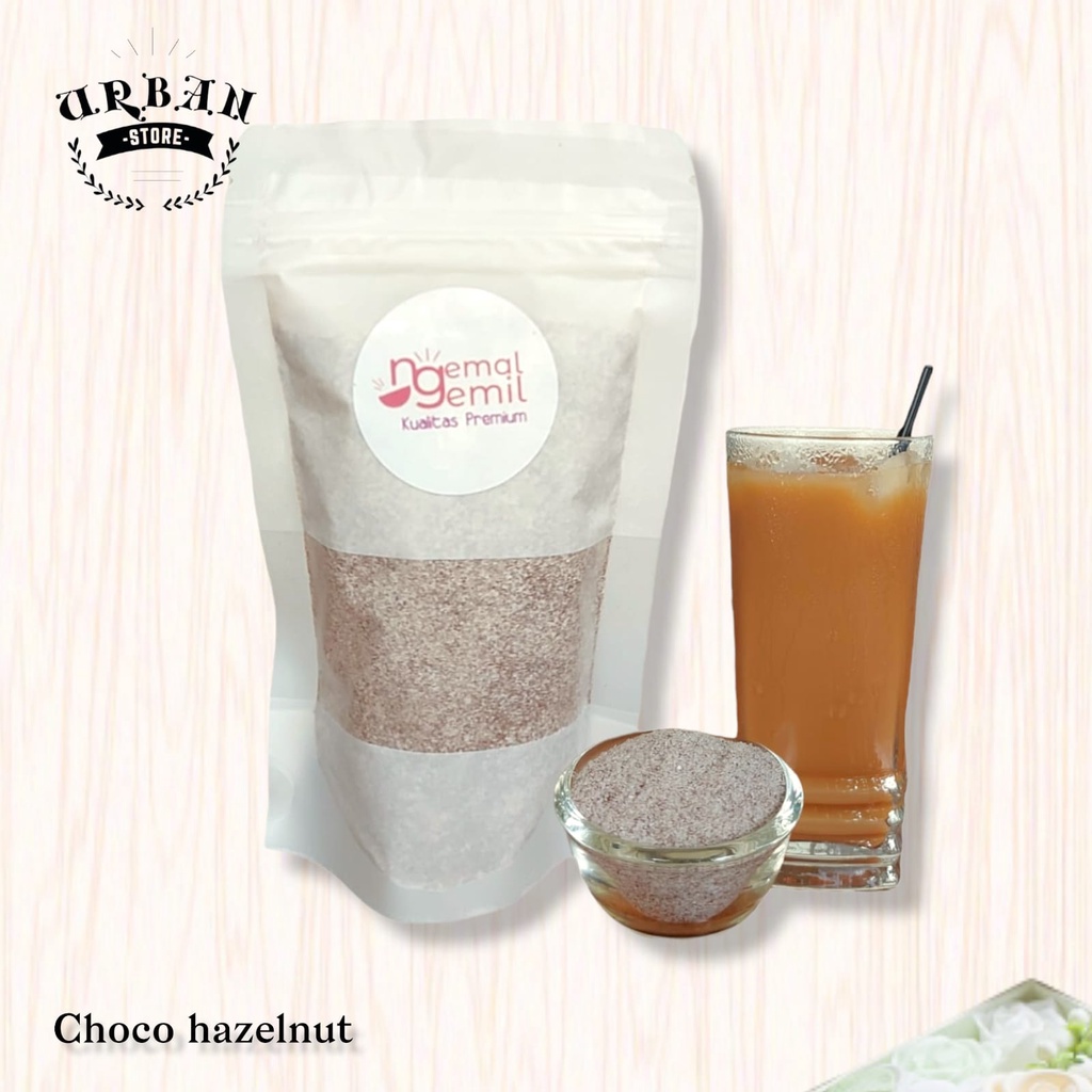 

Minuman Bubuk Rasa Choco Hazelnut // Premium