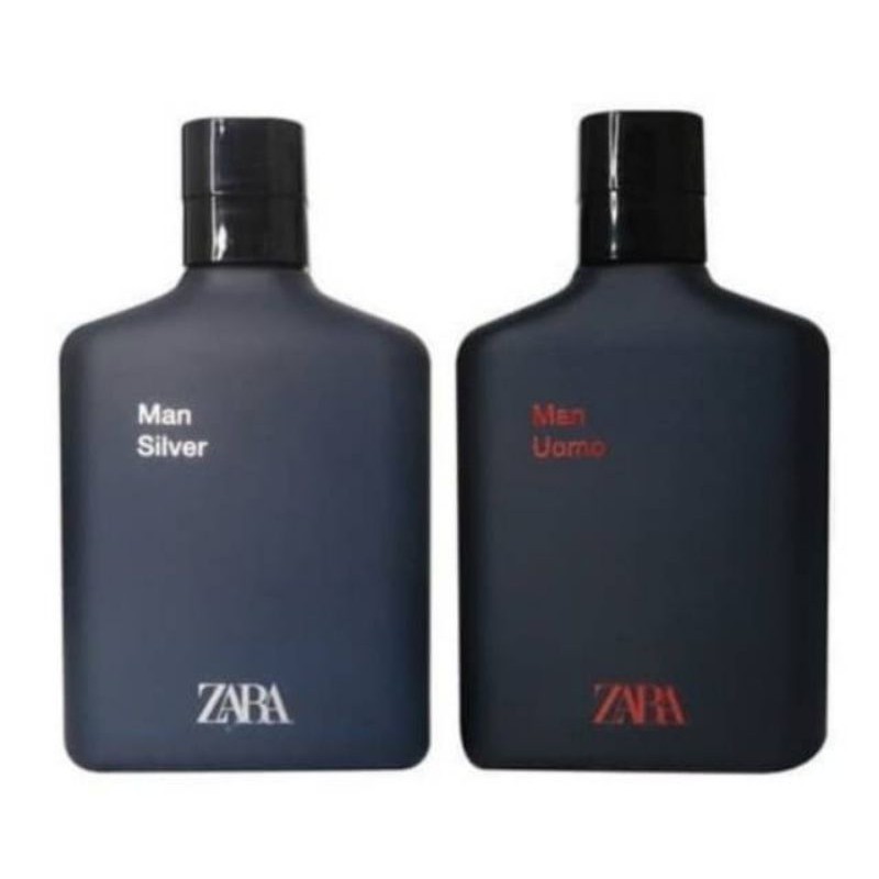 Parfum Original Zara Man Silver + Zara Uomo 100 ml - Parfum Pria