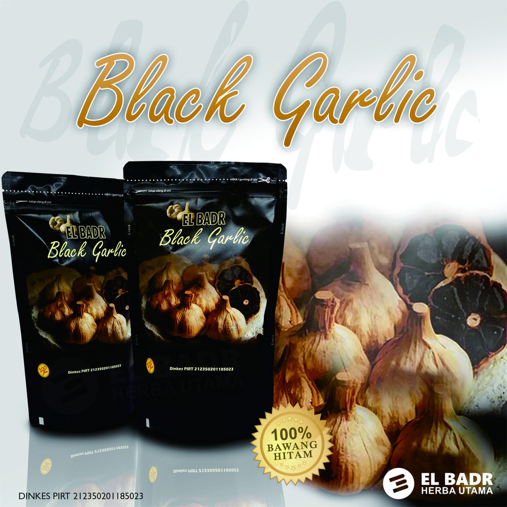 

Bawang hitam el badr 100gr/black garlic El Badr Original