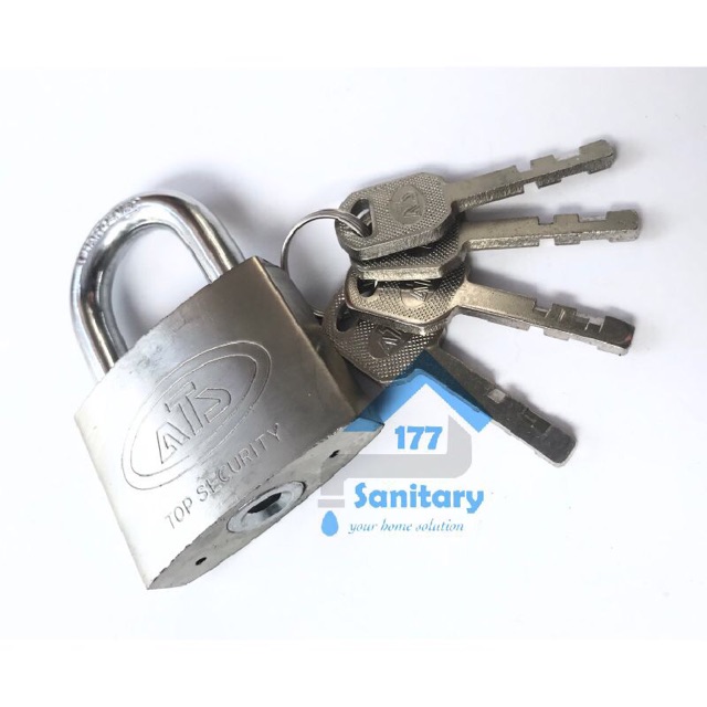 Gembok kunci pintu  ats 50mm / kunci gudang pengunci padlock ats 50 mm lock sanitary177 /i16