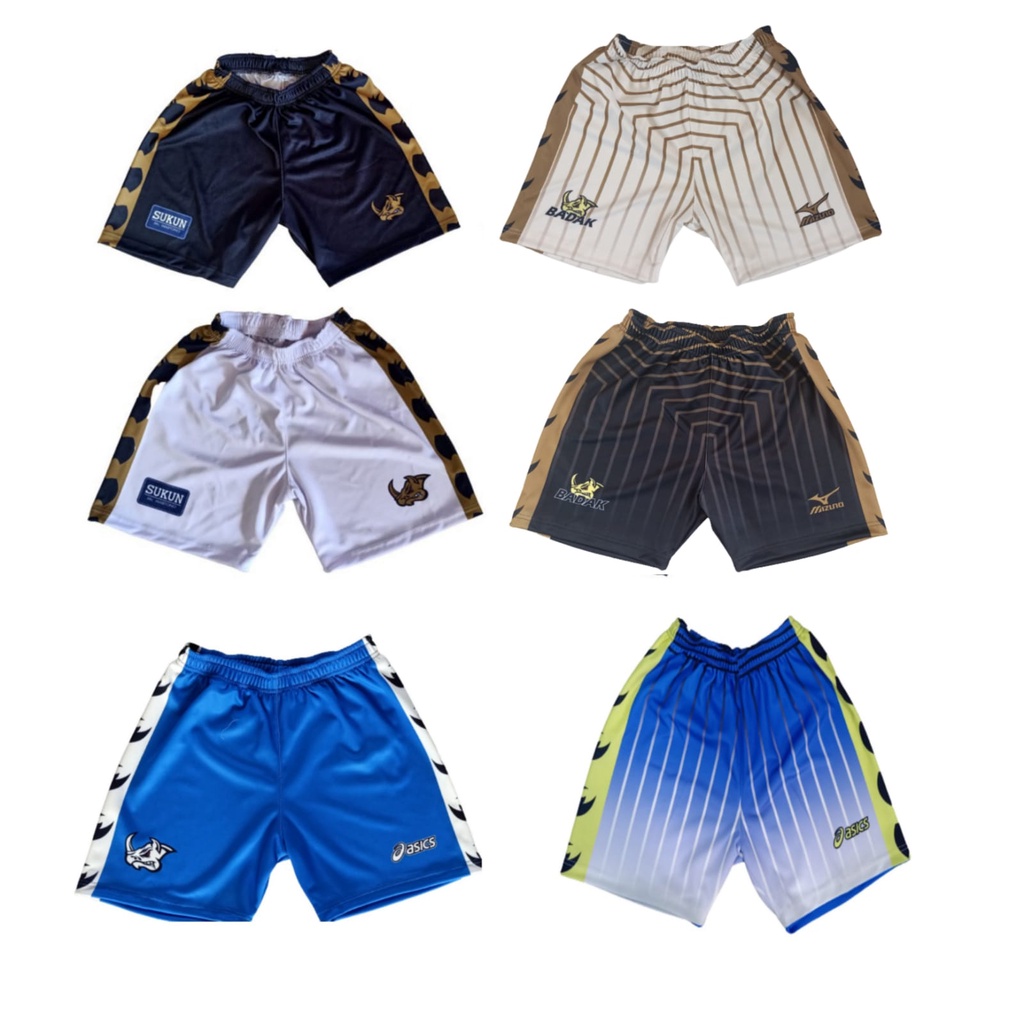 celana volly full printing sukun badak.