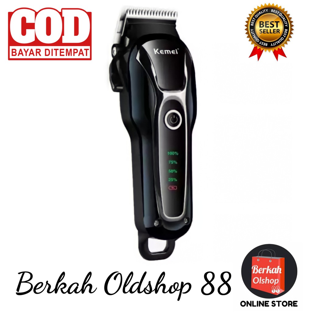 Berkah Oldshop 88 - Alat Cukur Hewan peliharan Pet Clipper Kemei KM-1991 Rechargeable