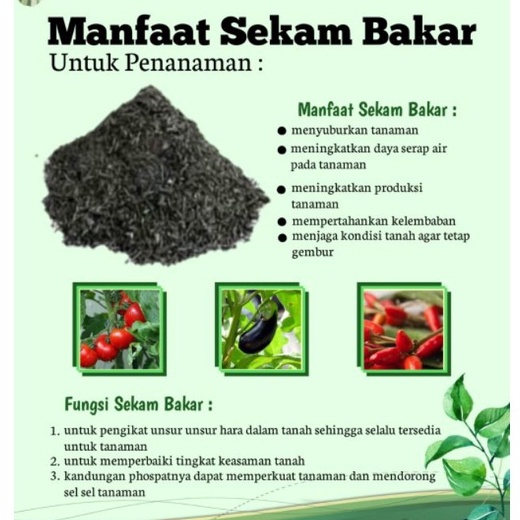 Sekaone Group Cilacap Sekam bakar kemasan untuk media tanam bunga dan sayuran