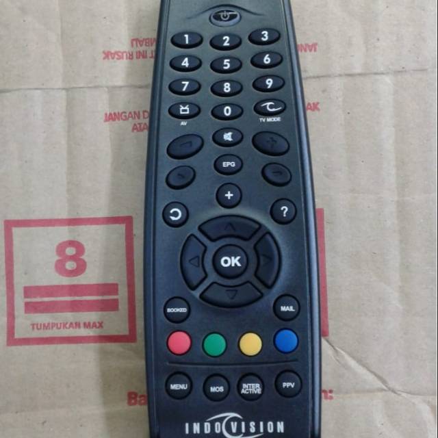 REMOTE REMOT TV INDOVISION ORIGINAL ASLI