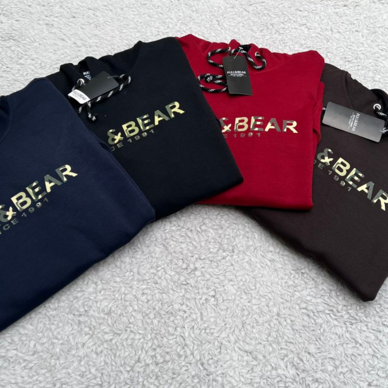 Hoodie pull&bear/Hoodie pull&bear loreng/Hoodie pull&bear original