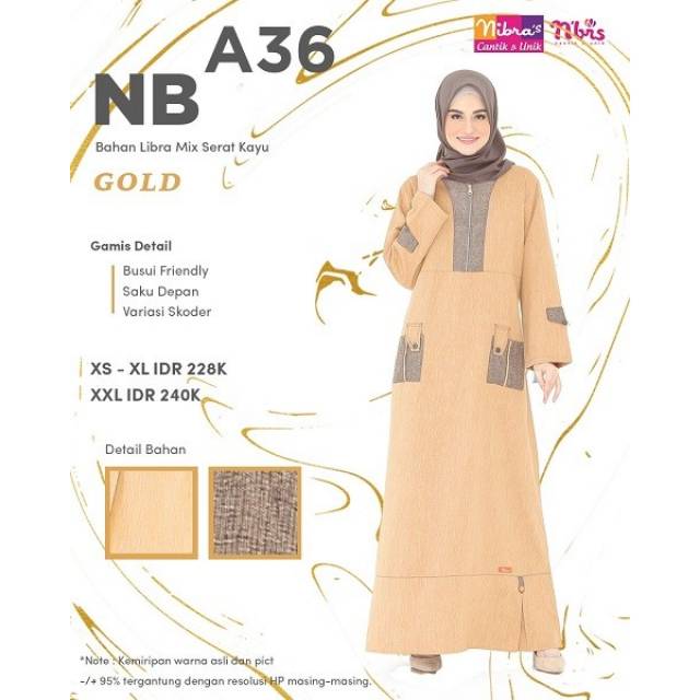 GAMIS NIBRAS NB A36/SARIMBIT 66