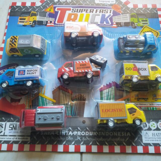 Mainan Truk Box