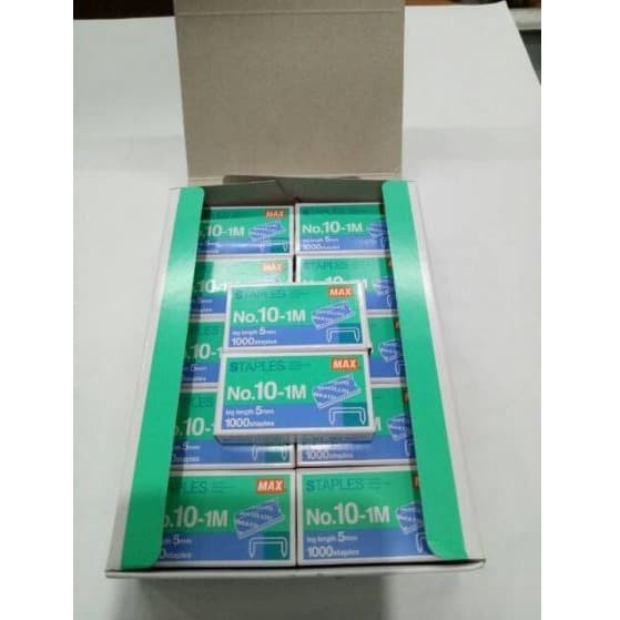

Hawtho | [ PACK ] Isi Staples Max No 10 / Isi Staples Kecil Murah Baru