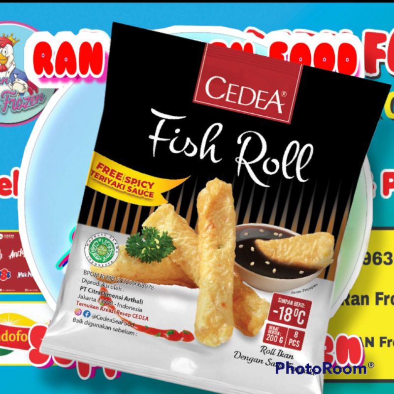 

CEDEA Fish Roll 200gr premium fish roll ikan