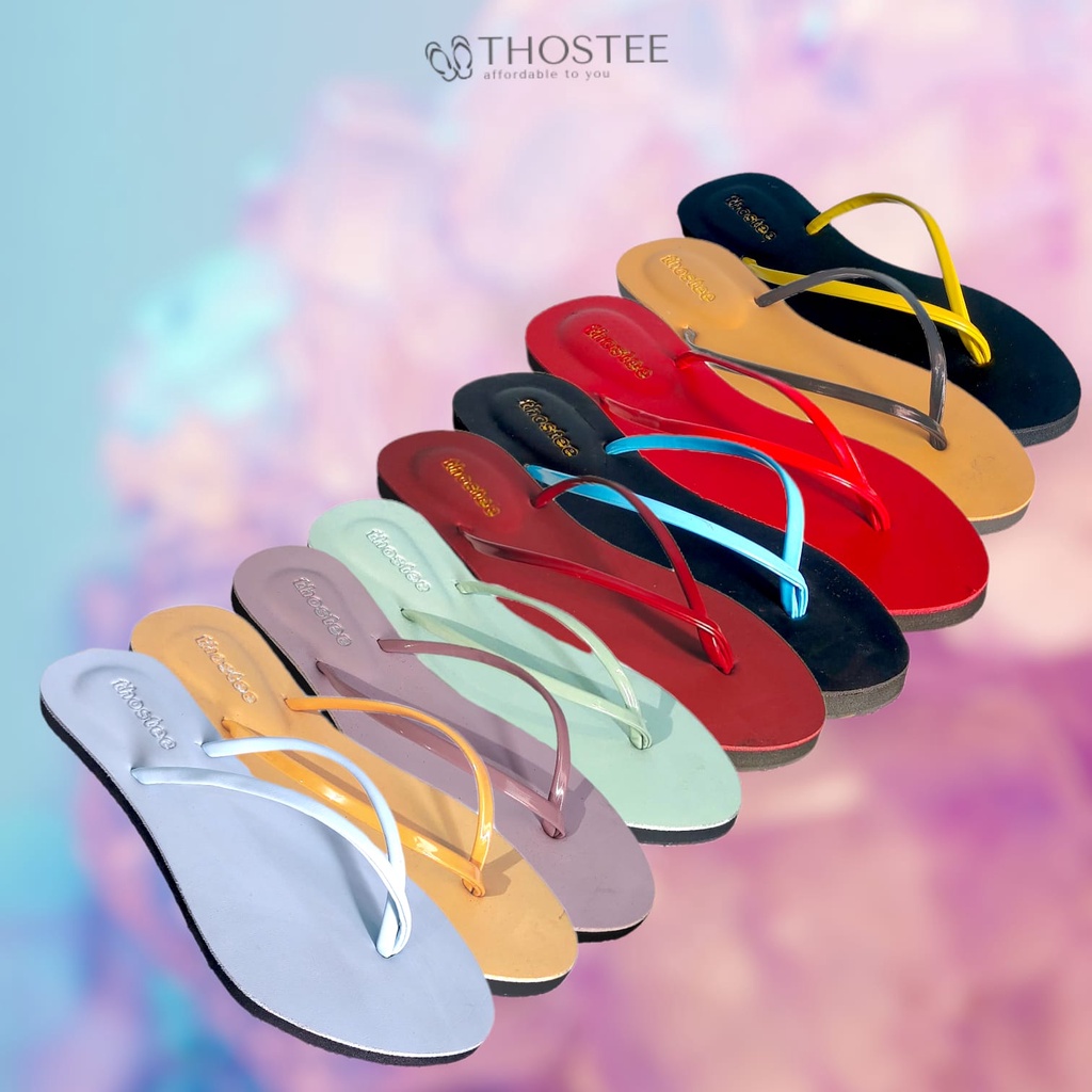 Sandal Jepit Karet Wanita Thostee Rubby pusatmode1234