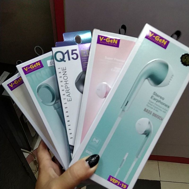 STEREO EARPHONE FULL BASS BY V-GEN