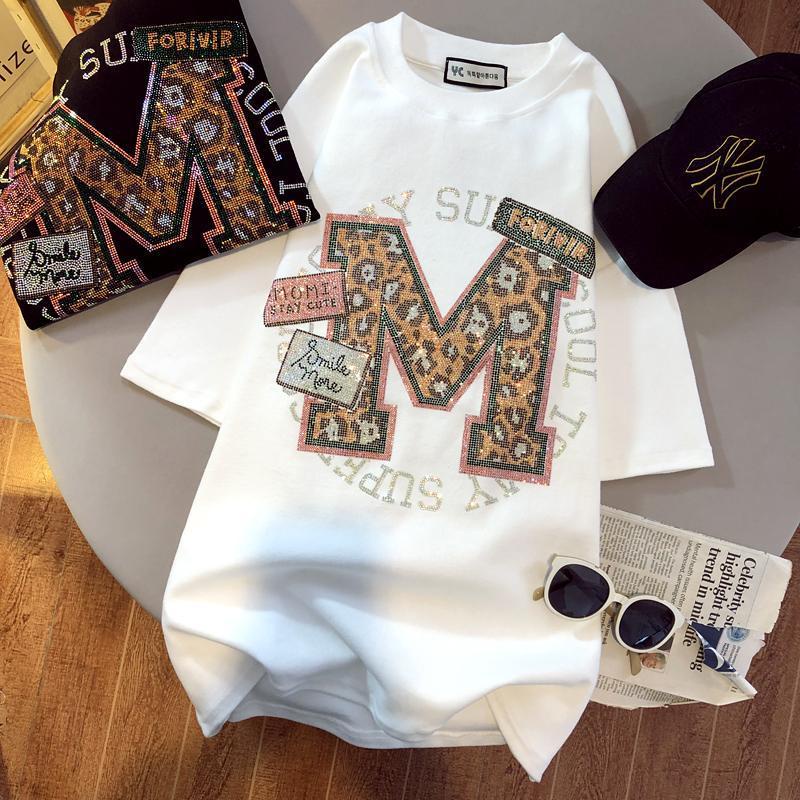 [✅BISA COD] #Sisjuly# Kaos Lengan Lendek Wanita Plus Ukuran Huruf, Atasan Penutup Perut Longgar Dan Ramping Musi