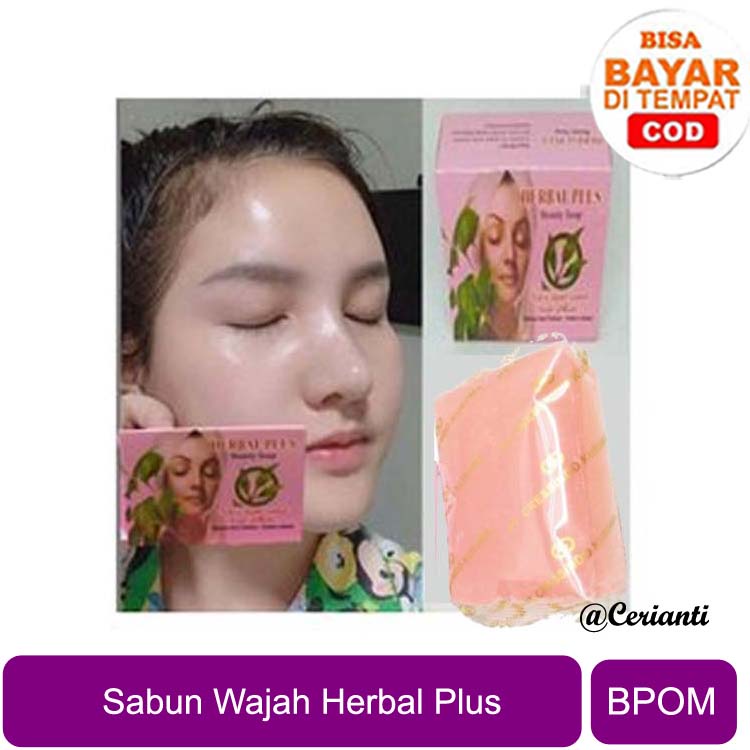 [BPOM] Herbal Plus Transparant Soap (Sabun Muka) 70GR | FACIAL WASH | SABUN WAJAH | HERBAL