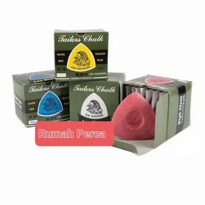 Kapur Jahit Leo 10pcs Campur Warna