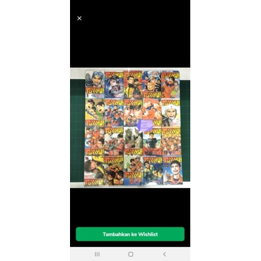 komik Tokkyu 1-20 fullset tamat. bekas kolpri