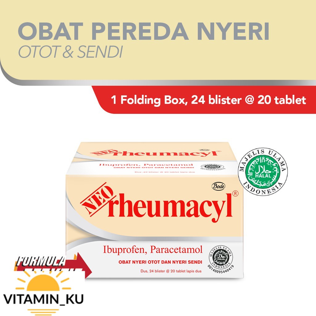 GROSIR Neo Rheumacyl Tablet [ 1 Box @24 Blister @20 Tablet]