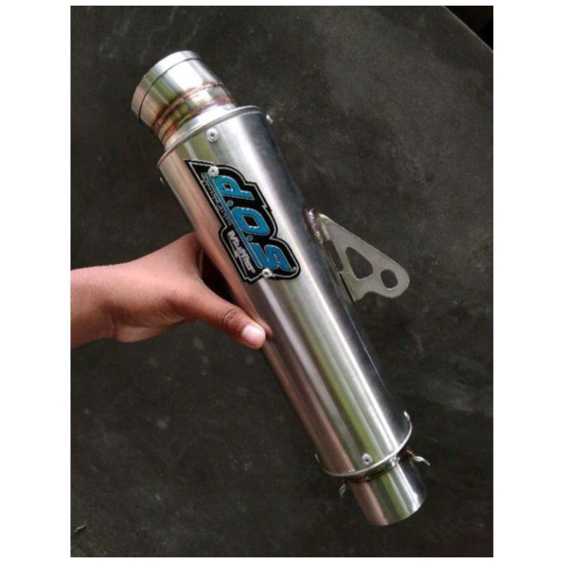 Knalpot DOS kompetisi 25cm slincer saja