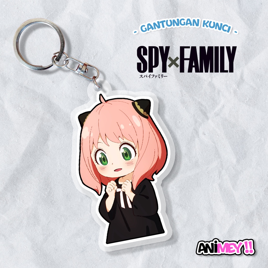 Gantungan Kunci Anya Forger / Ganci / Keychain Anime Spy x Family