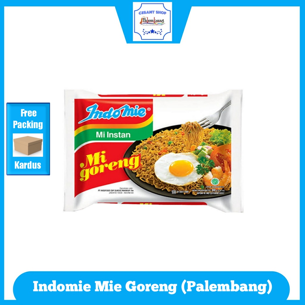 

CSP [95 gr] Indomie Mie Goreng & Indomie Mie Celor Khas Palembang