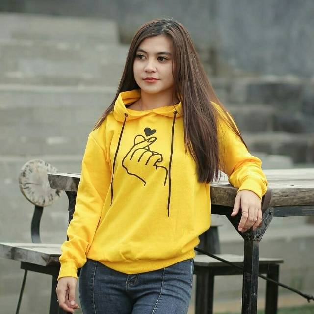 SARANGHEYO HOODIE WANITA - ATASAN KOREA PREMIUM