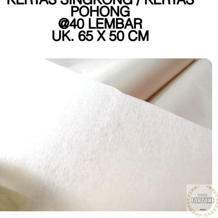 

gfzh200 KERTAS SINGKONG/ KERTAS POHONG KEPERLUAN JAHIT ♣ 50