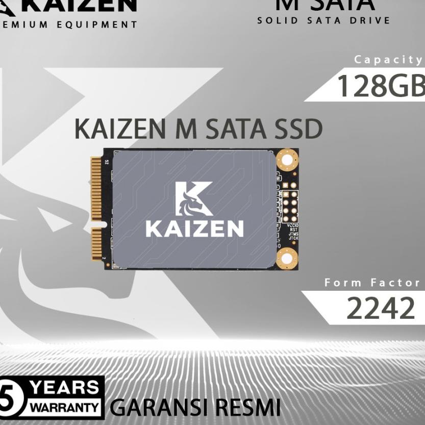 Kejutan Hari Ini SSD MSATA / M.SATA / M SATA 256GB KAIZEN RESMI (GARANSI 5 TAHUN)